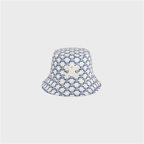 Women's Triomphe bucket hat in monogram canvas 